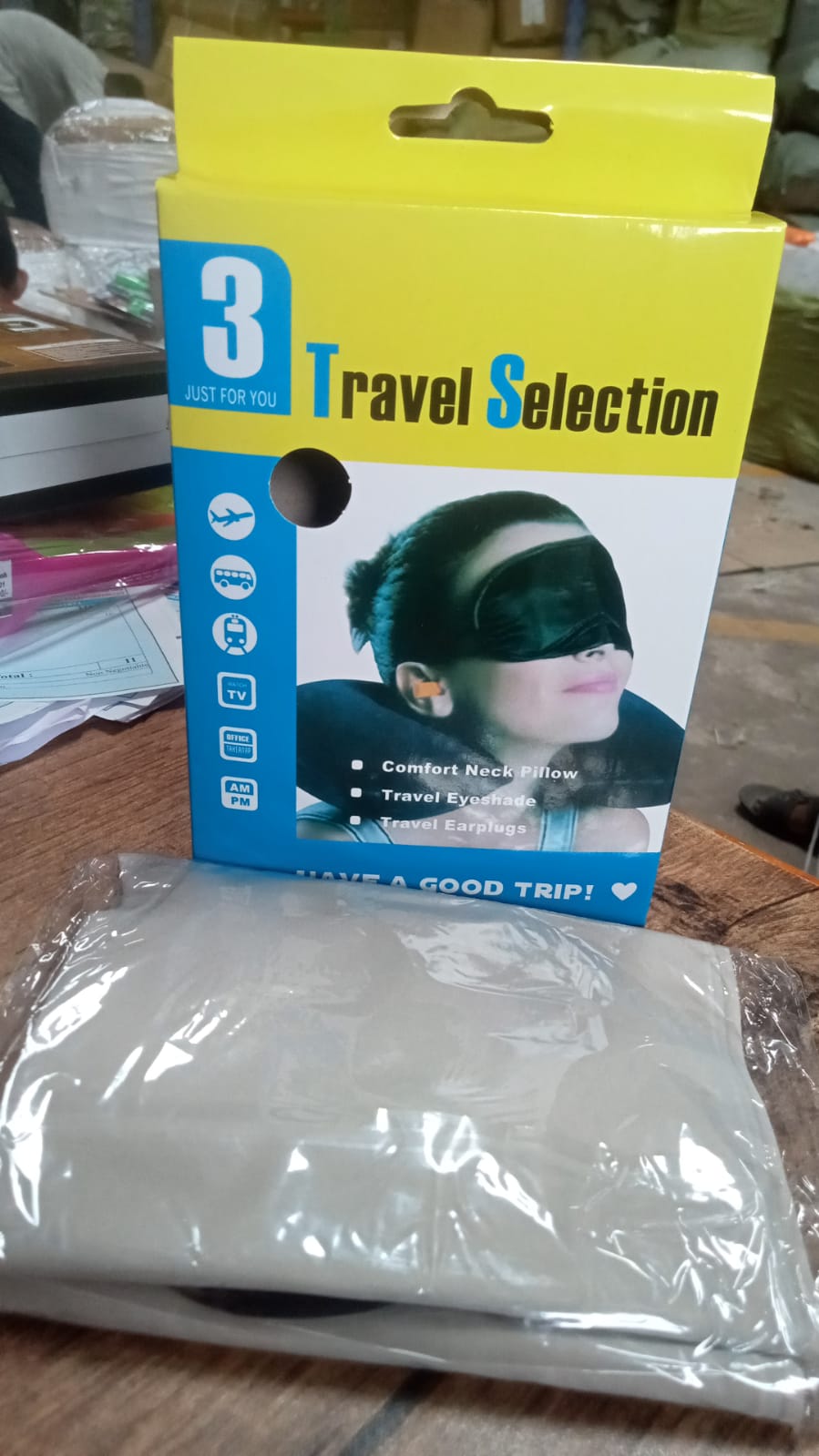 Travel set for sleeping Travel set for sleeping